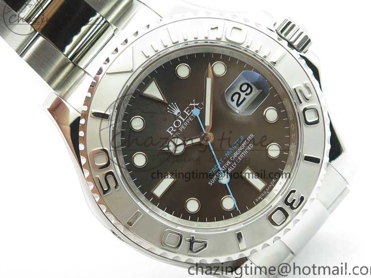 Edition Bracelet SS Yacht-Master Steel Best ARF 116622 SH3135 904L 1:1 Dial Gray on 0515